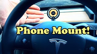 Wireless Charging Tesla Phone Mount - Upgrade your Model 3 or Model Y from Tesery!