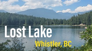 Lost Lake in Whistler, BC