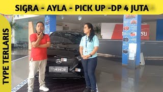 DAIHATSU  DP TERMURAH DAN TERLARIS | SIGRA DP 2 JUTA | GRANMAX PU  DP 4 JUTA