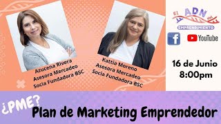 ¿PME? Plan Marketing Emprendedor