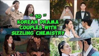 K-drama couples with a sizzling chemistry #kdrama #viralvideos