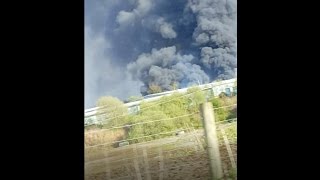 Fire in Bury at Abbey Skip Hire