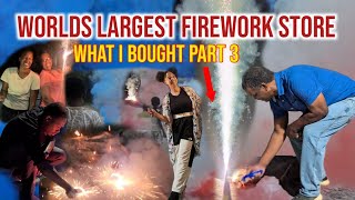 PART THREE OF - Freak Show to Rhino | Worlds Largest Fireworks Store!!