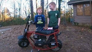 How to change Brake lever on Coleman mini bike {Bikes and Bro’s episode 1}