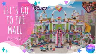 Heartlake City Mall - Lego Friends - live stream, build and cozy chat