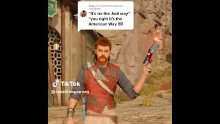 No Jedi way, its the American way...