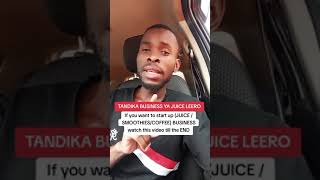 How I Started a Juice Business And You can too | Motivation - Business Tips