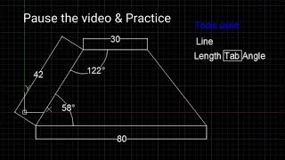 Complete Autocad tool practice with exercises..