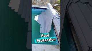 Protect Your Pool with an Automatic Slatted Cover! 🏊‍♂️🌊 #shorts #shortvideo #shortsfeed