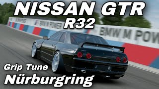 ASSOLUTO RACING Nürburgring UNDER 7 MINUTES!! PANDEM NISSAN GTR R32!! GRIP TUNE!!