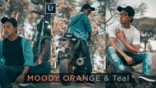 Lightroom Mobile Moody Orange & Teal Color Tone Preset FREE Download - Tech Art