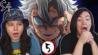 TRAINING SPEEDRUN! 🐍 Demon Slayer Season 4 Ep 5 REACTION!