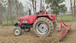 Mahindra 555 tractor नया ट्रैक्टर होने के बावजुद भी जोर नहीं लगा पा रहा है