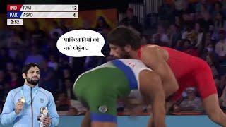 Ravi Dahiya Wins Against pakistani Wrestler | INDIA vs PAKISTAN | Commonwealth Games 2022