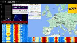 [Sporadic E] FM DX - Today FM 101.8 MHz from Mullaghanish, Ireland - received in Bosnia (11.07.2022)