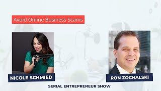 Avoid Online Business Scams, with Cybersecurity Expert & Educator, Ron Zochalski