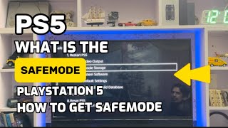 What is SafeMode On PS5 PlayStation 5 Safemode