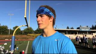 2012 Oregon High School Football Preview: 10 questions with Wilsonville's Tanner Shipley