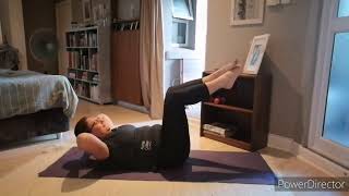 Crunches exercises for bloatedness