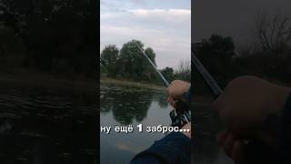 Последний заброс👌😂 У кого так же?😉 #fishing #рыбалка