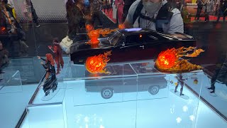 NYCC 2022: Marvel Legends Ghost Rider Engine of Vengeance Haslab Car + Mephisto Madelyne Pryor Figs