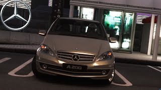 Assetto Corsa Mercedes benz A200 2009 SRP map.