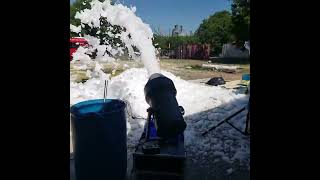 2022 Foam Cannon with foam powder and a water pump