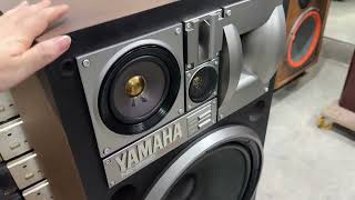 16/9 ☘️ tes âm loa Yamaha NS-9595 bát 40 kết hợp âm ly sansui 707xtra 🤙 ae lh : 0936404639