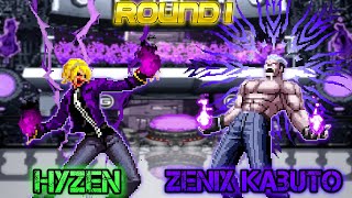 Winter Tournament - Hyzen VS. Zenix Kabuto | MUGEN