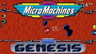 Micro Machines (Walkthrough) Sega Genesis