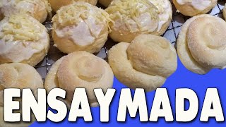 How to Make Soft and Fluffy Ensaymada with Buttercream and Cheese