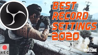 *NEW* Best OBS Settings for Modern Warfare Warzone RECORDING AND STREAMING | PC Setup 2020