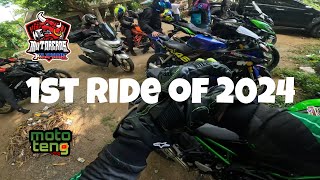 1st Ride of 2024 | Motoreros Pilipinas | Jala Jala Ride