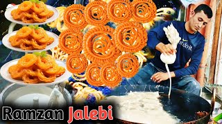 Crunchy and Kurkuri Jalebi Recipe | Buner Famous Jalebi | Street Food Pakistan