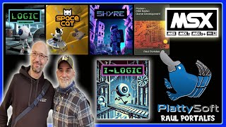 🎙️ENTREVISTA a Raúl Portales (PlattySoft) y PRESENTACIÓN nuevo juego - iLOGIC (MSX - 2024)