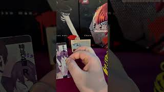 Chainsaw Man collectible cards opening! #cardopening #animeopening