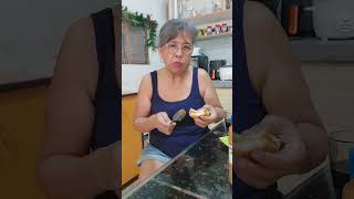 PANDESAL PEANUT BUTTER AT BLACK COFFEE #breakfast #shorts #shortvideo #lolalisavlogs