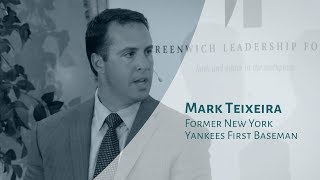 Mark Teixeira highlights values and faith as keys to success