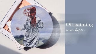 Oil painting Speed-paint Time-Lapse | Картина маслом на холсте Таймлапс