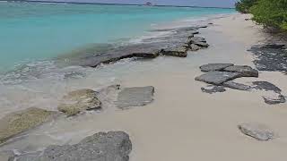 Maldives Hondaafushi Resort 3 miles Beach Walk - Short Version