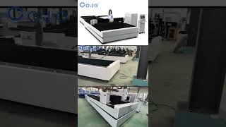 Laser Cutting Machine with Exchange Cutting Table Prepare for Testing Before Packing and Shipping