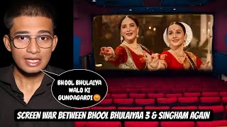 KON JITEGA SHOWS WAR  BHOOL BHULAIYAA 3 VS SINGHAM AGAIN  | FILM MASALA