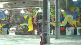 Art Battles: Street Art in Building Lobby on 40th Street