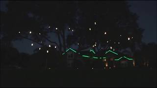 S4 Lights - 24 Volt DC Versaline® LED Supernova Light Strings in the Oaks