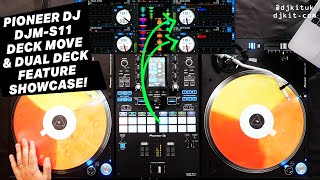 DJM-S11 Deck Move & Dual Deck feature showcase in Serato w/ Jimi Needles