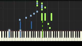 Qonkashı - Domestic Pressures - Jóhann Jóhannsson [Piano Tutorial] (Synthesia)