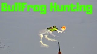 BlowGun Hunting BullFrogs