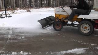 gravely plowing snow