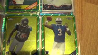 2013 Topps Chrome Football Cards: Box Opening