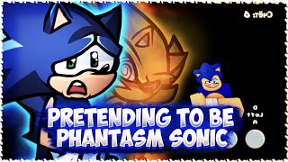 Pretending To Be Phantasm Sonic - Funky Friday